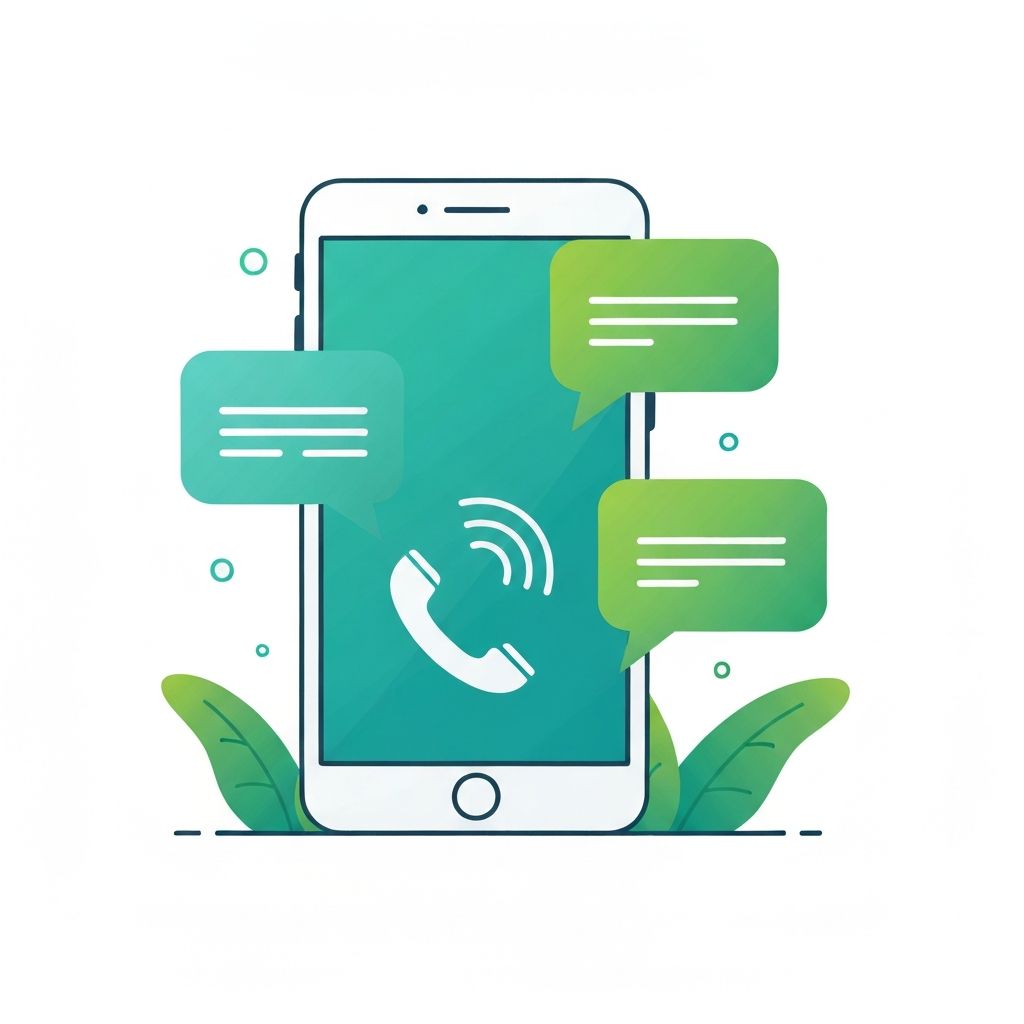 Phone call handling illustration